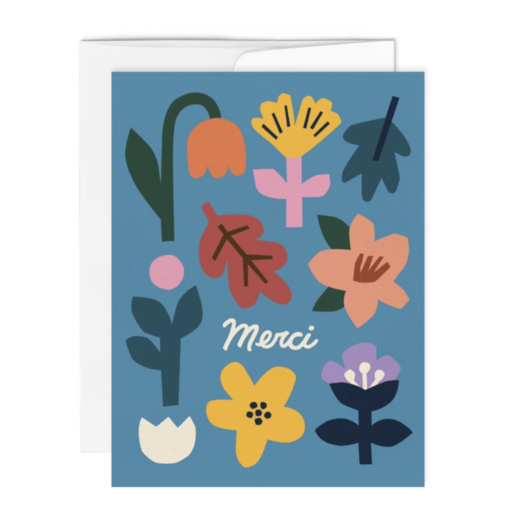 Greeting Card - Merci (French)