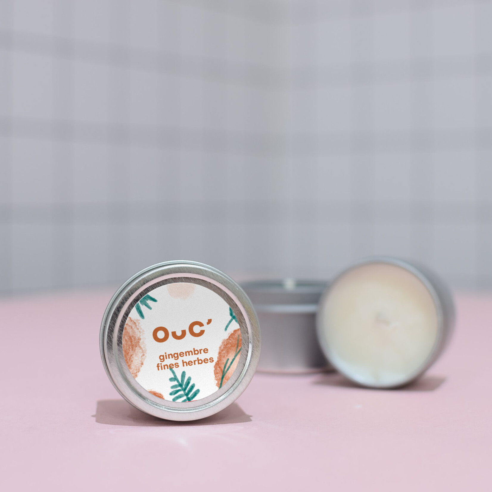 Bougie Gingembre fines herbes