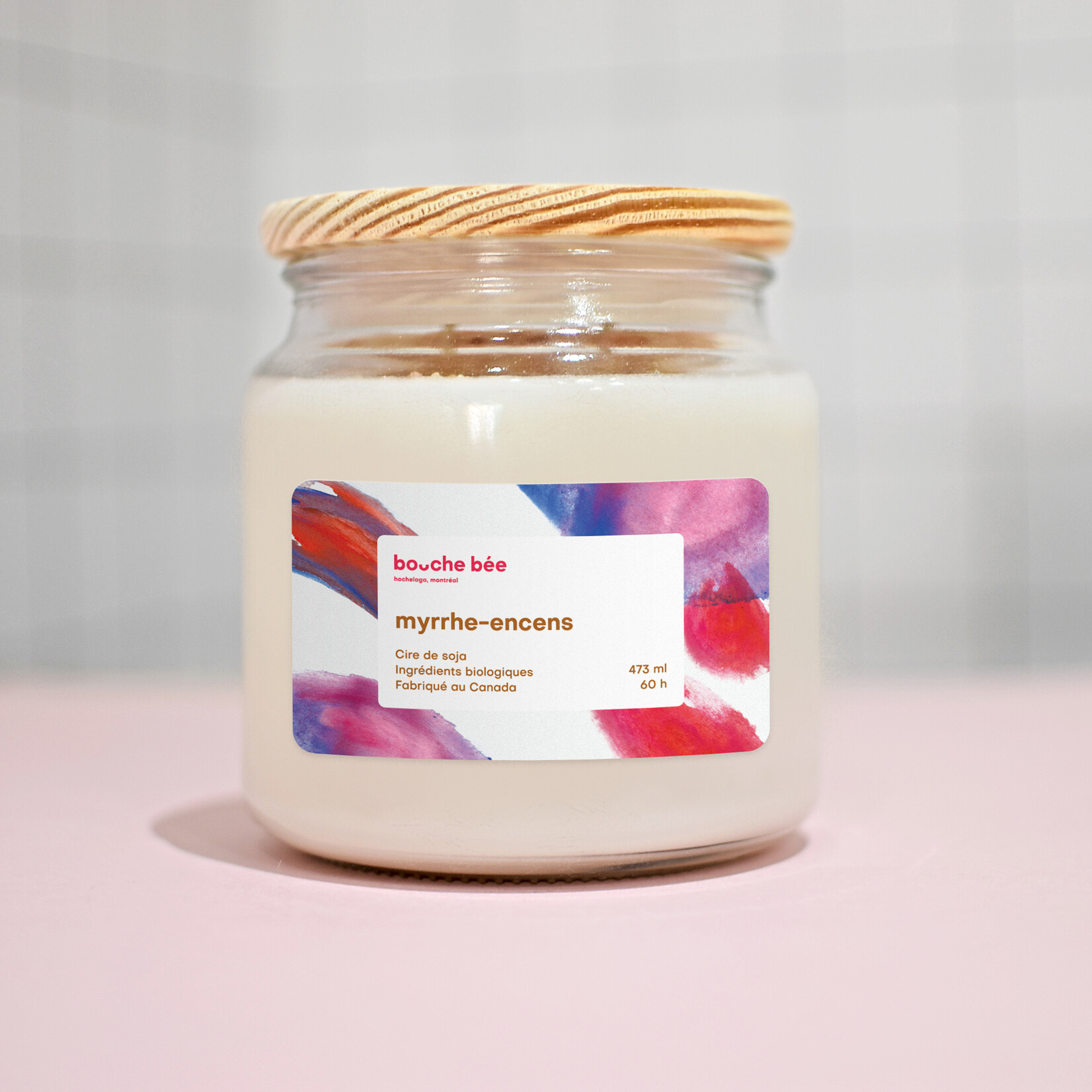 Bougie Myrrhe encens