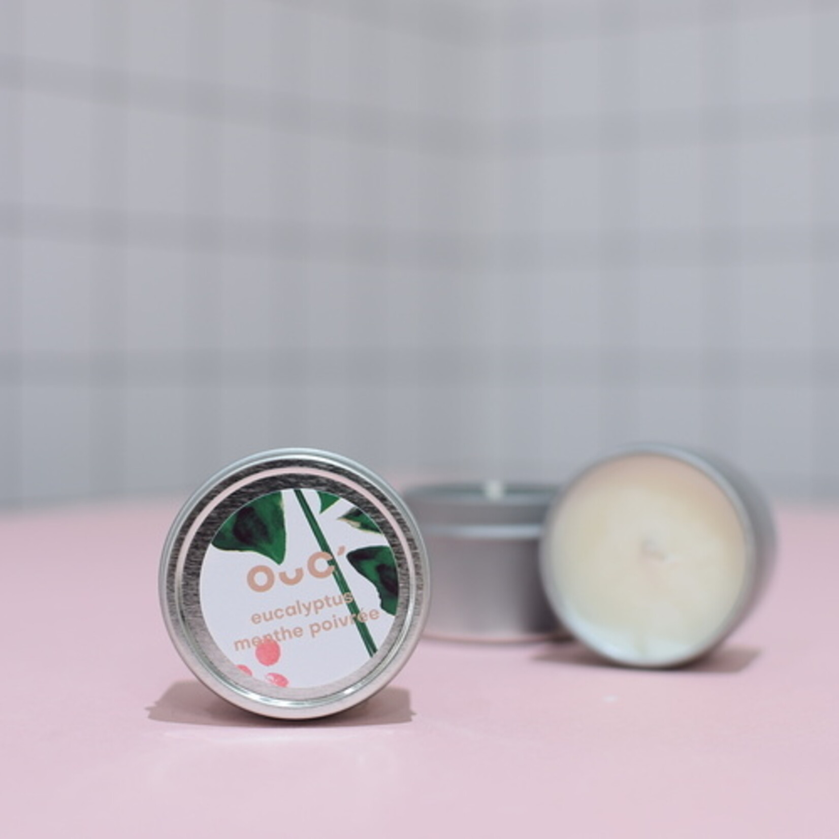 Peppermint - eucalyptus candle