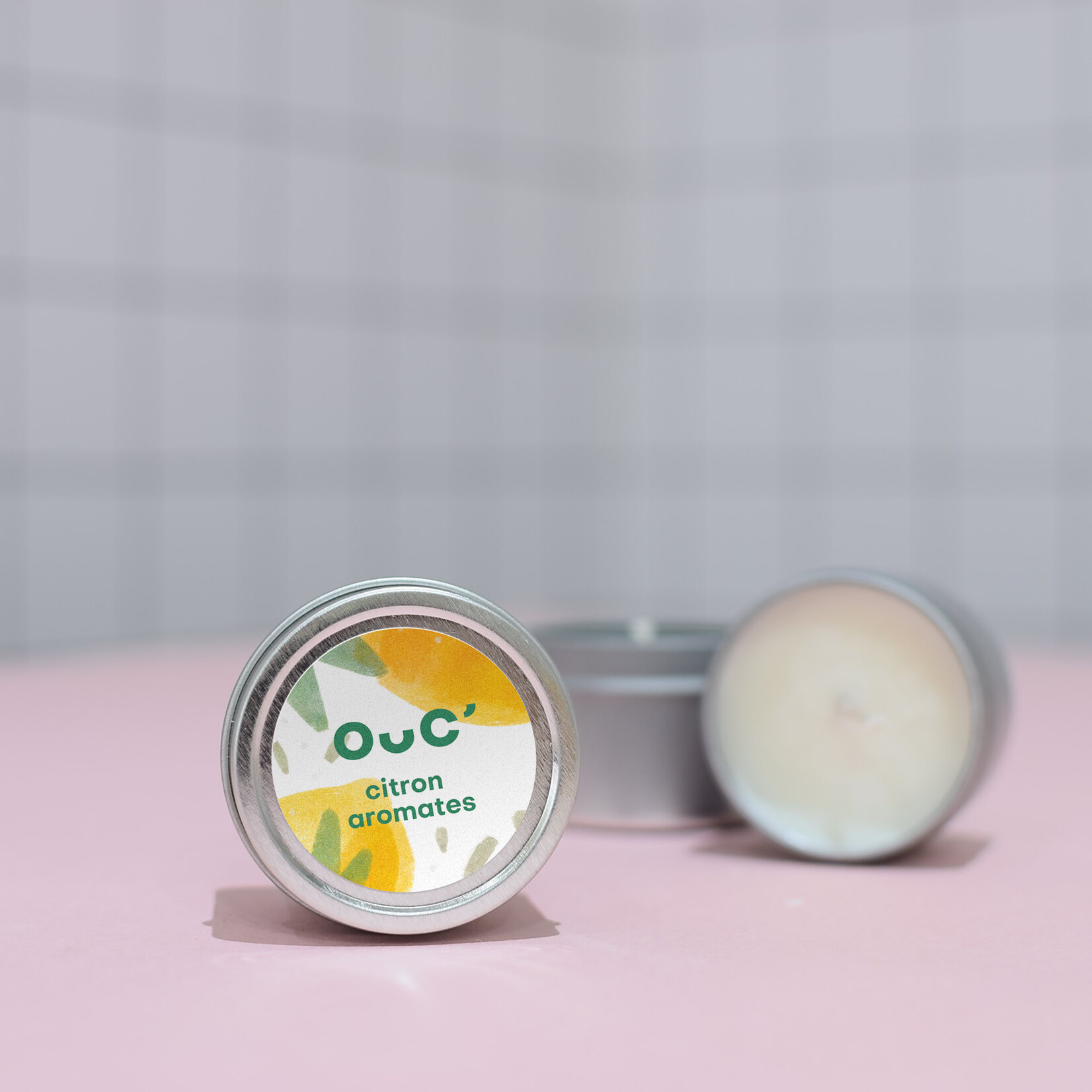 Lemon - aromatics candle
