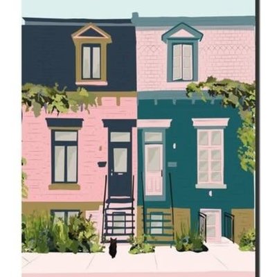 Lili notebook - Coloniale street facade