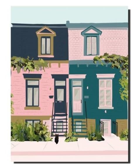 Lili notebook - Coloniale street facade