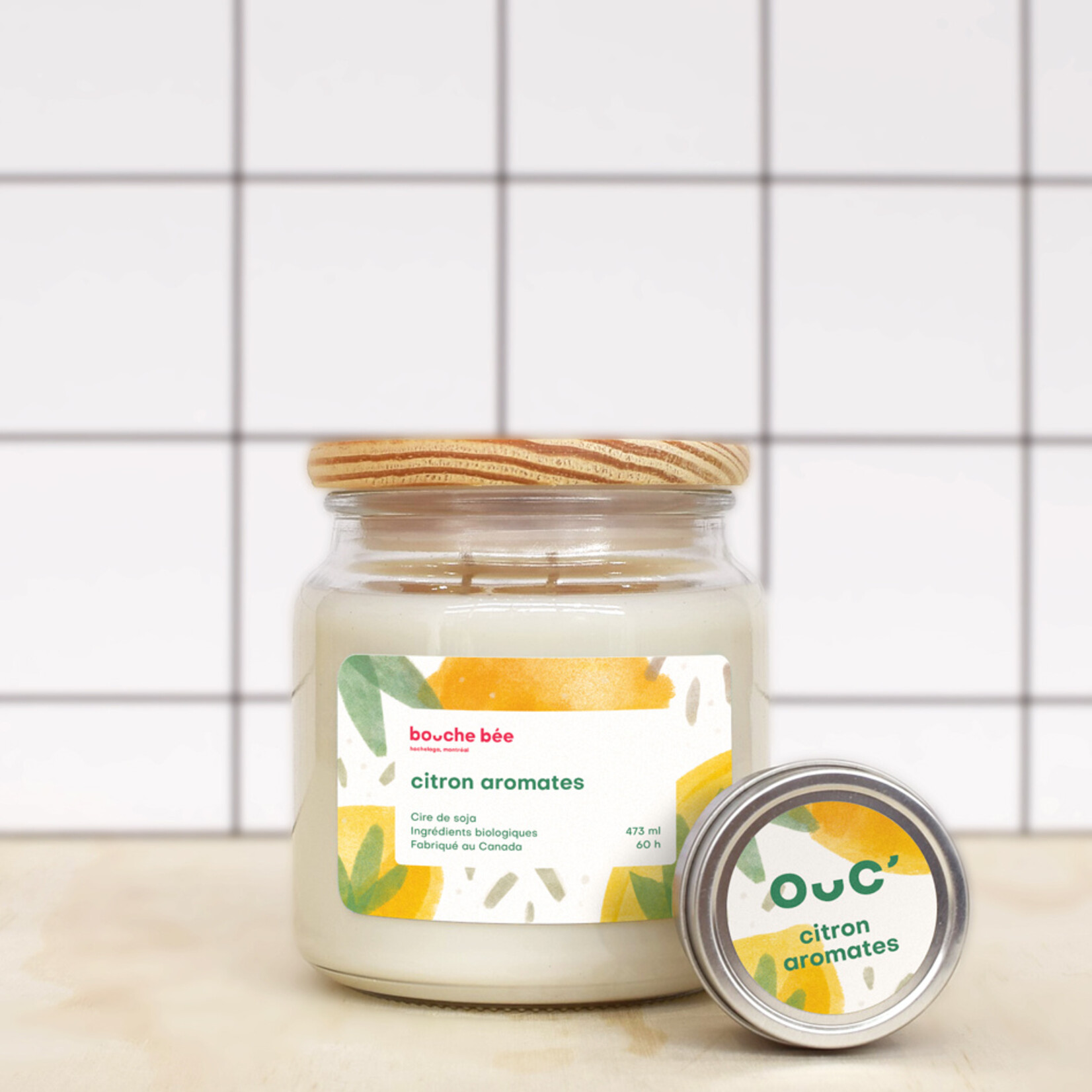 Lemon - aromatics candle