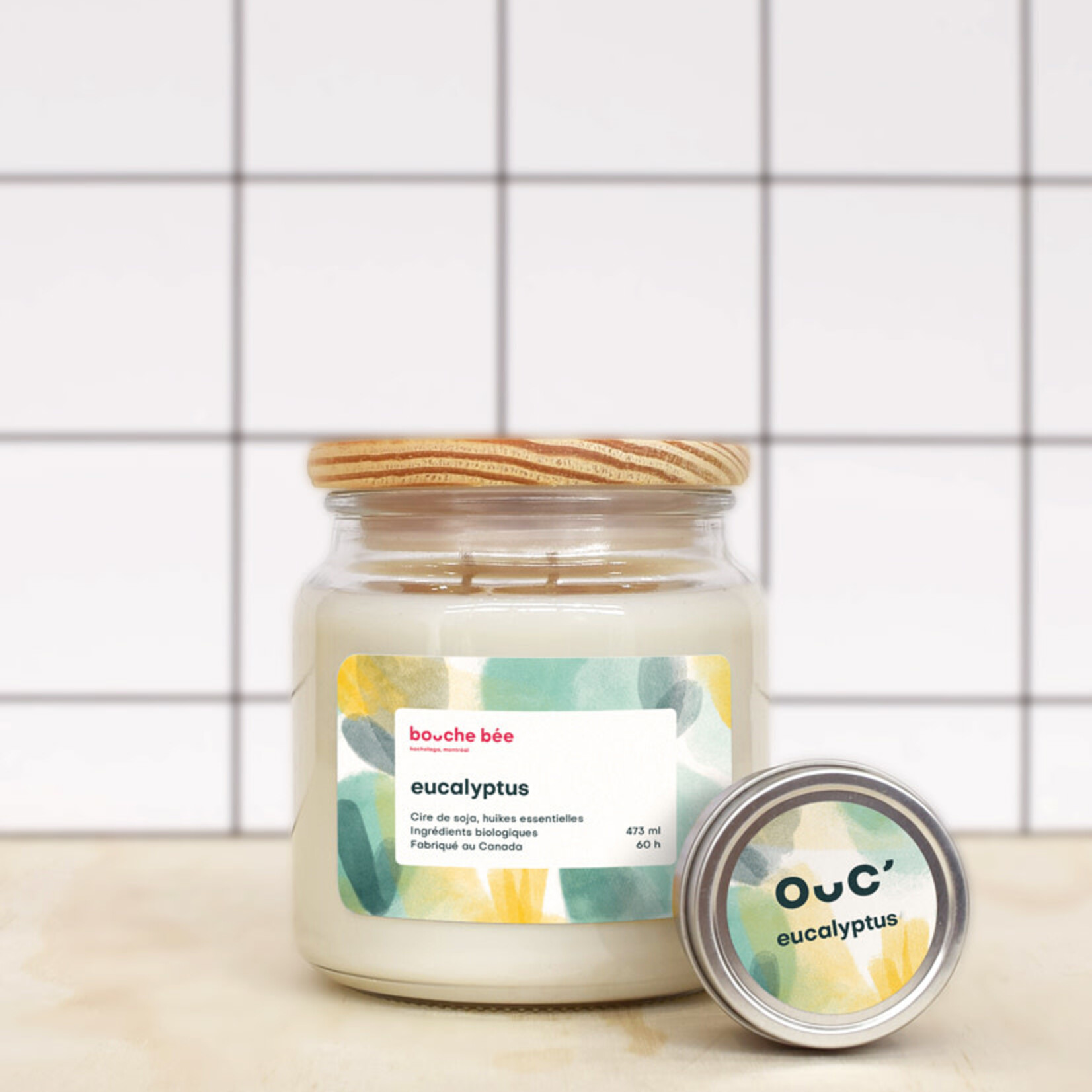 Eucalyptus candle