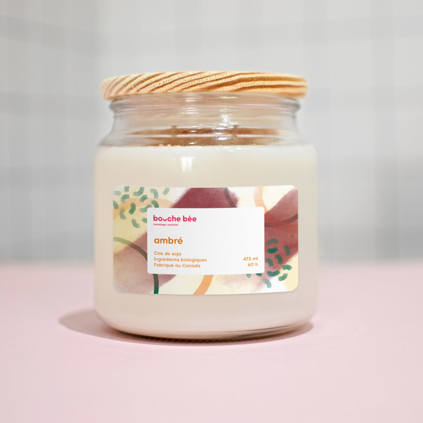 Amber candle