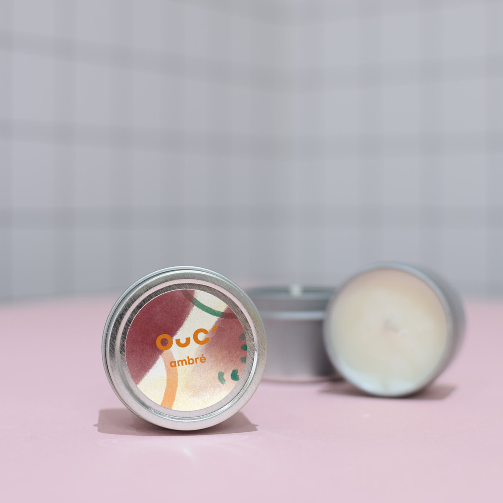 Amber candle