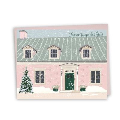 Card - Festive house