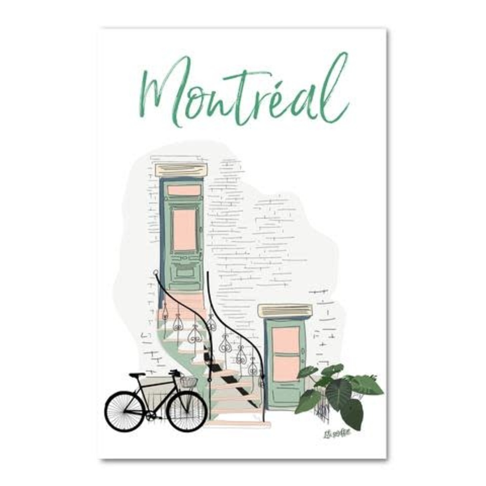 Postcard - Stairs