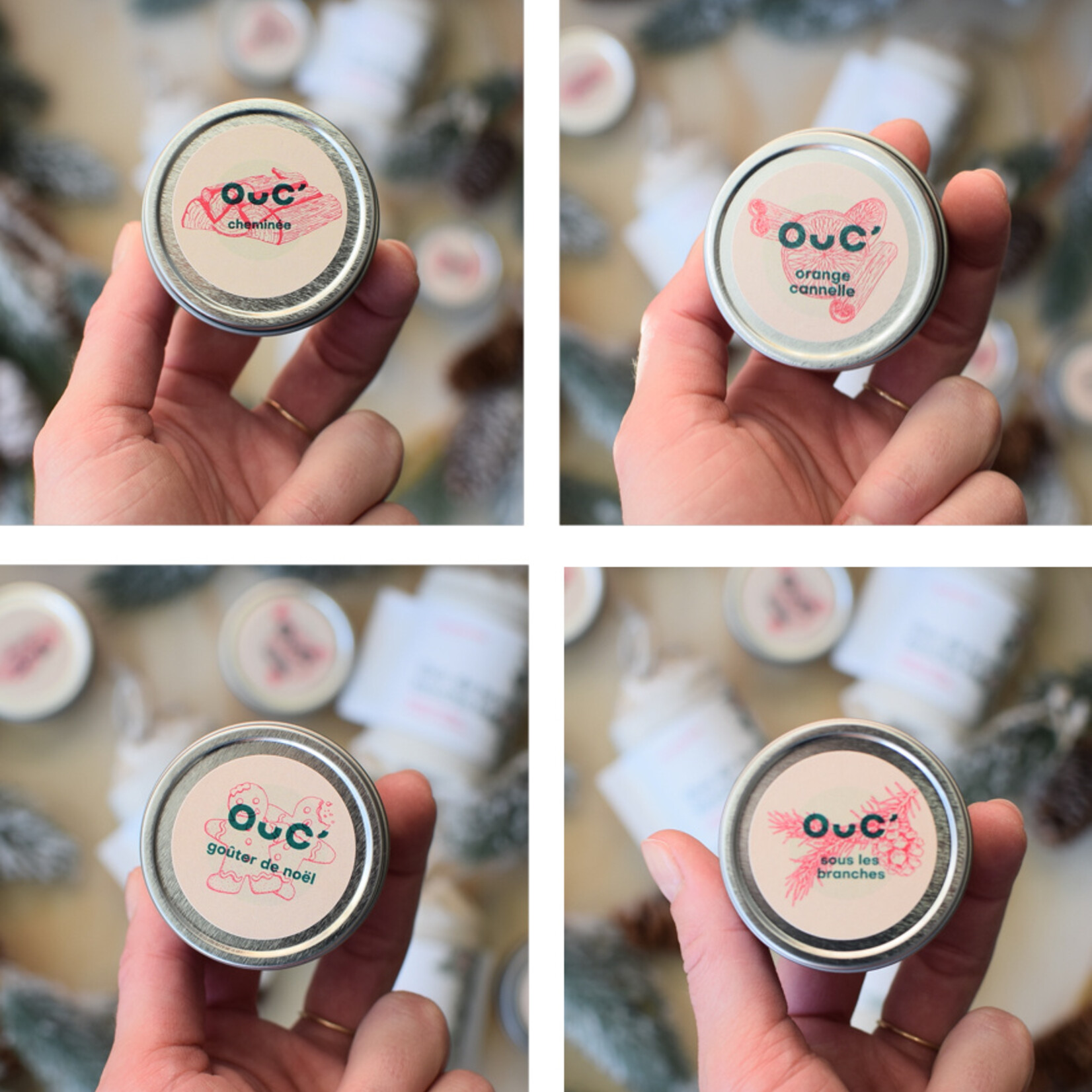 Christmas candles bundle