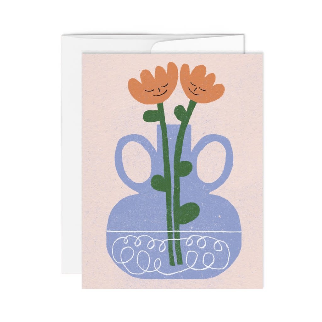 Paperole Greeting Card - Tulips