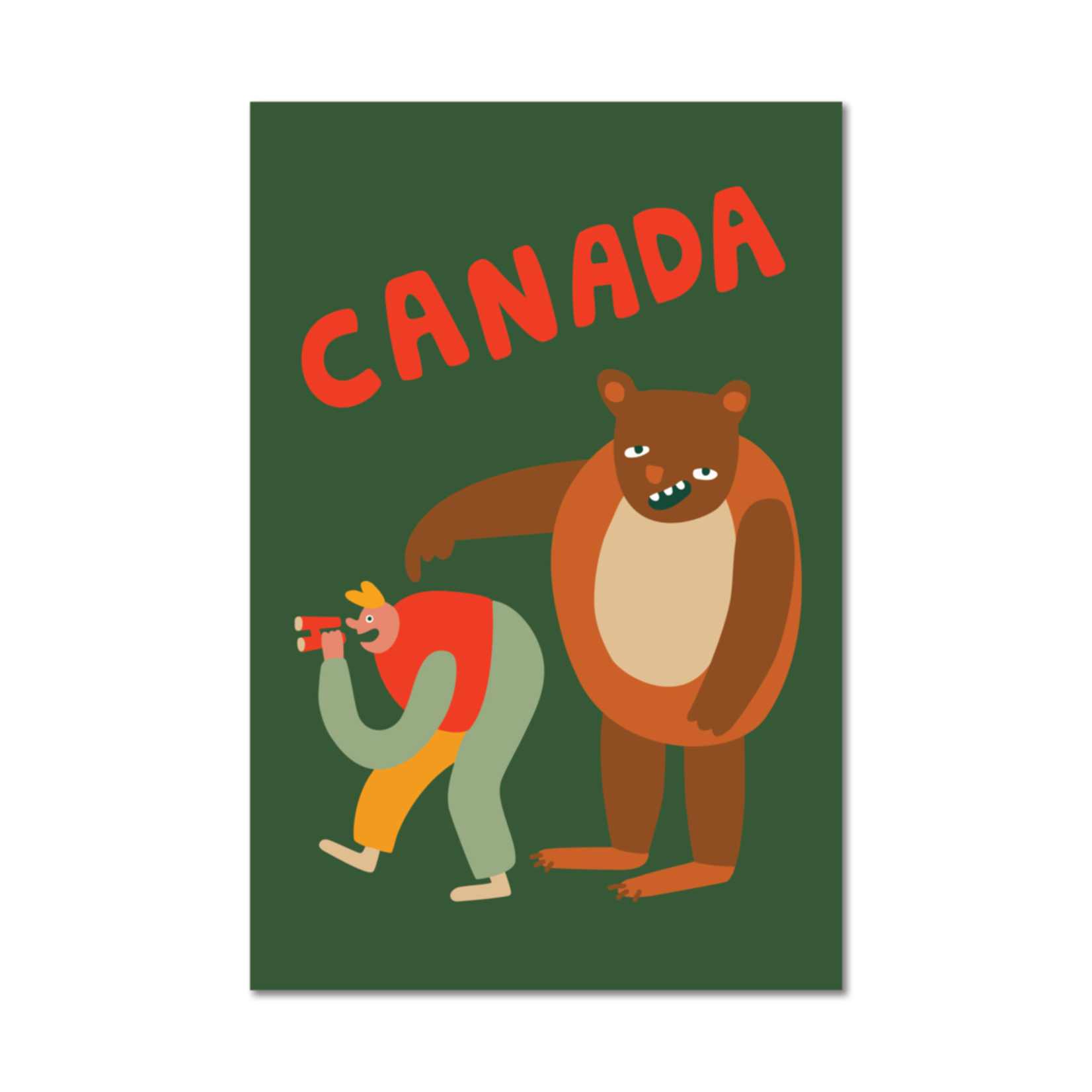 Postcard - Grizzly