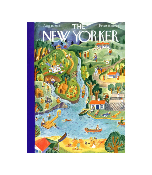 Divers Summer Vacation The New Yorker - Puzzle (500p)