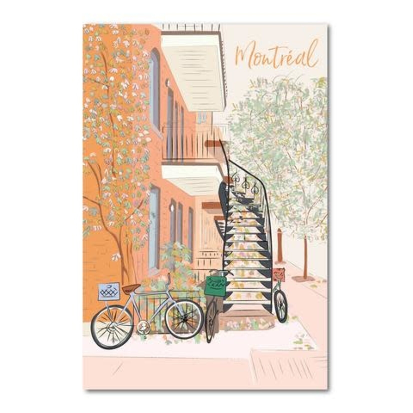 Postcard - Montreal in fall