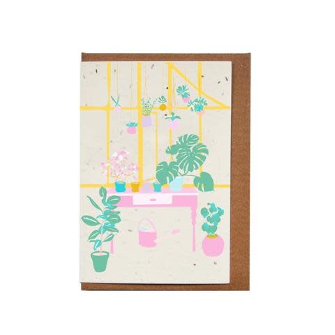 Greeting Card - Plante (seeded)