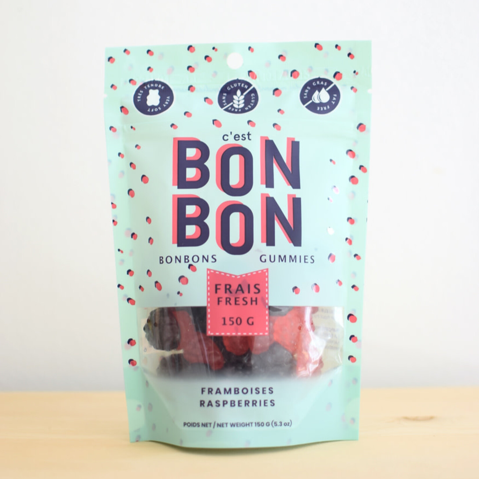 Gummies - Raspberries 150gr