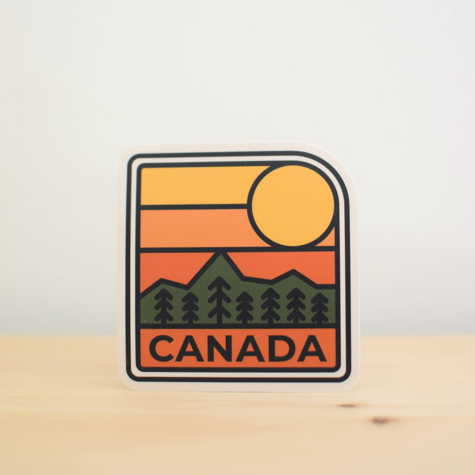 Sticker Canada Sunrise