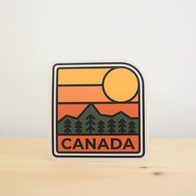 Sticker NW Sticker Canada Sunrise