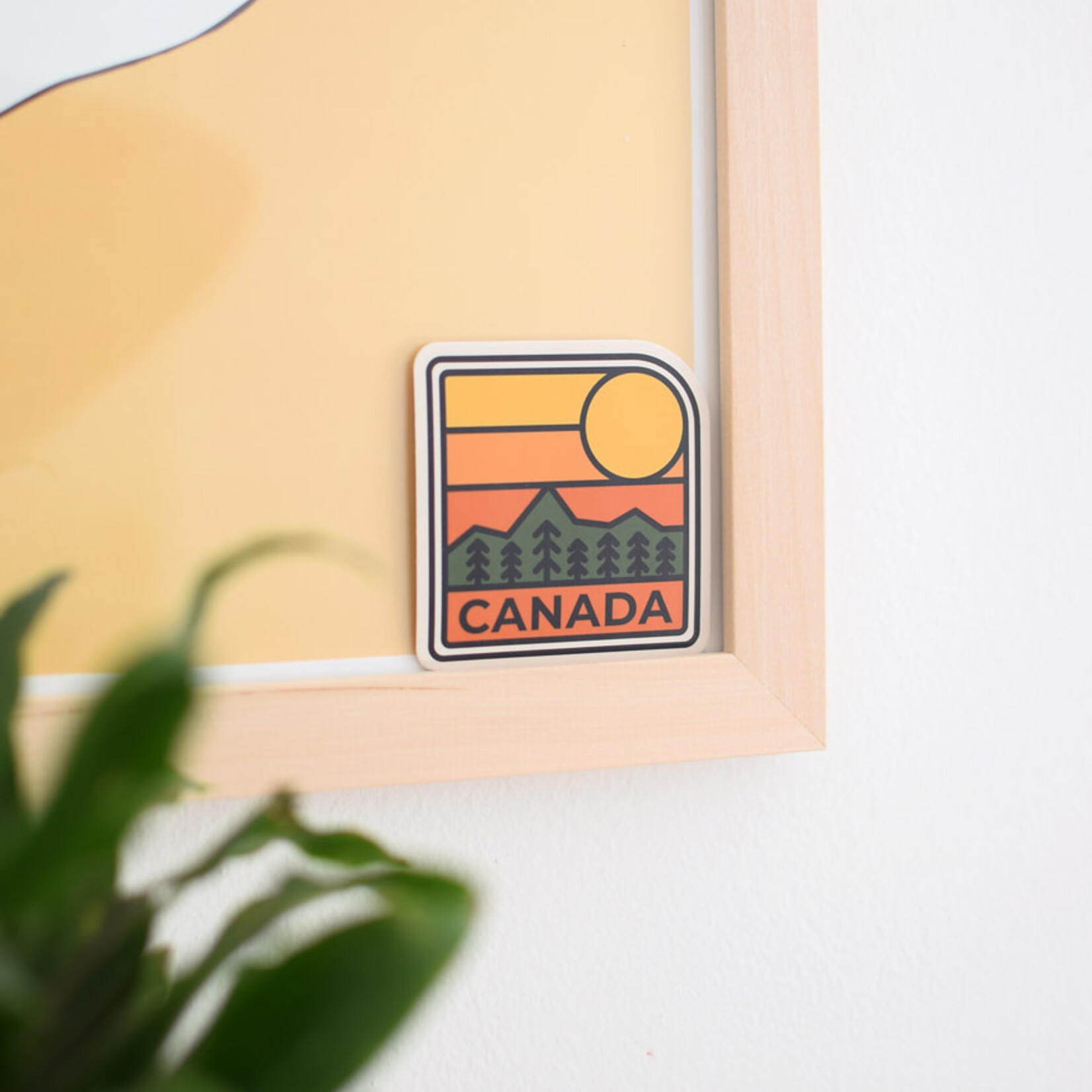 Sticker Canada Sunrise