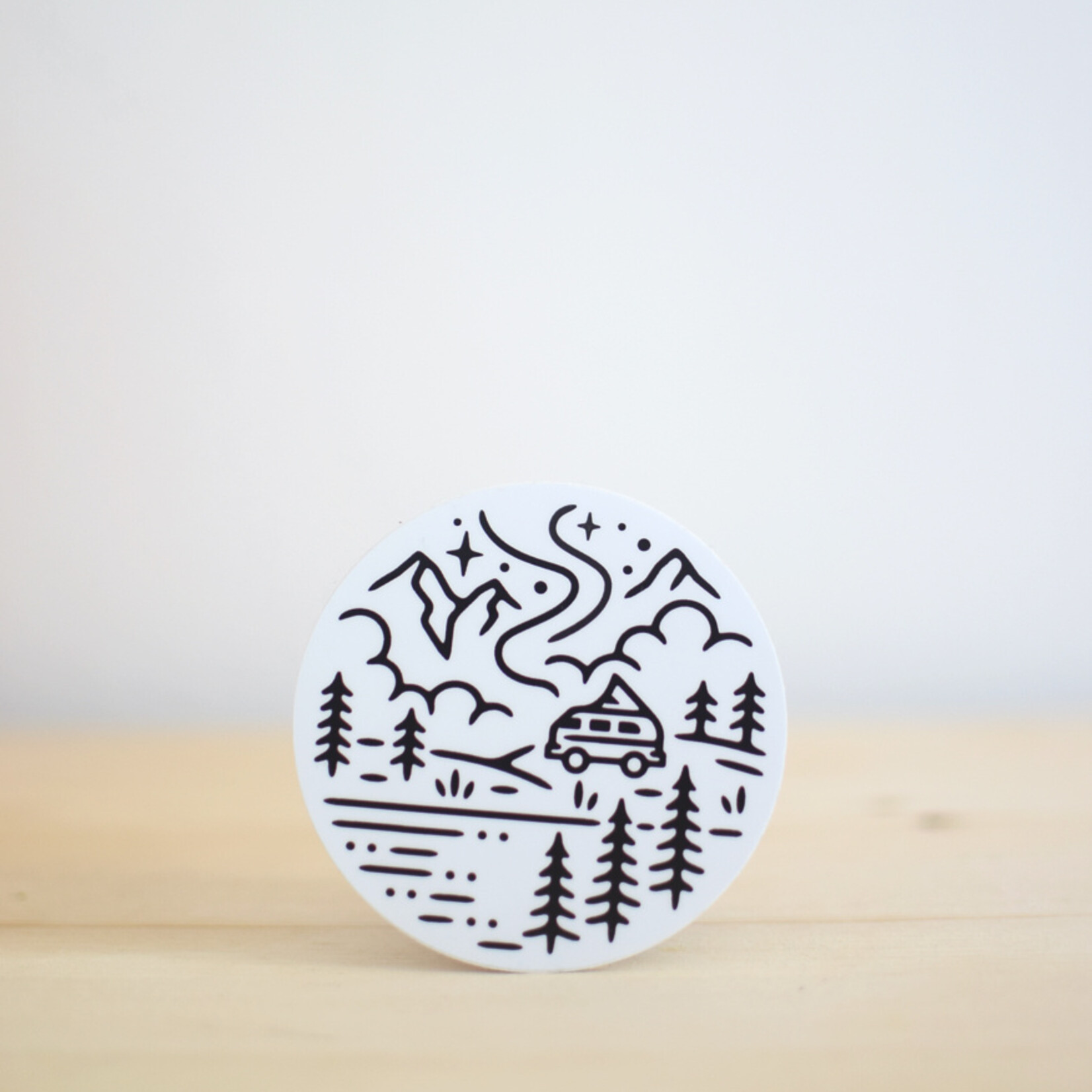 Sticker Outdoor camper