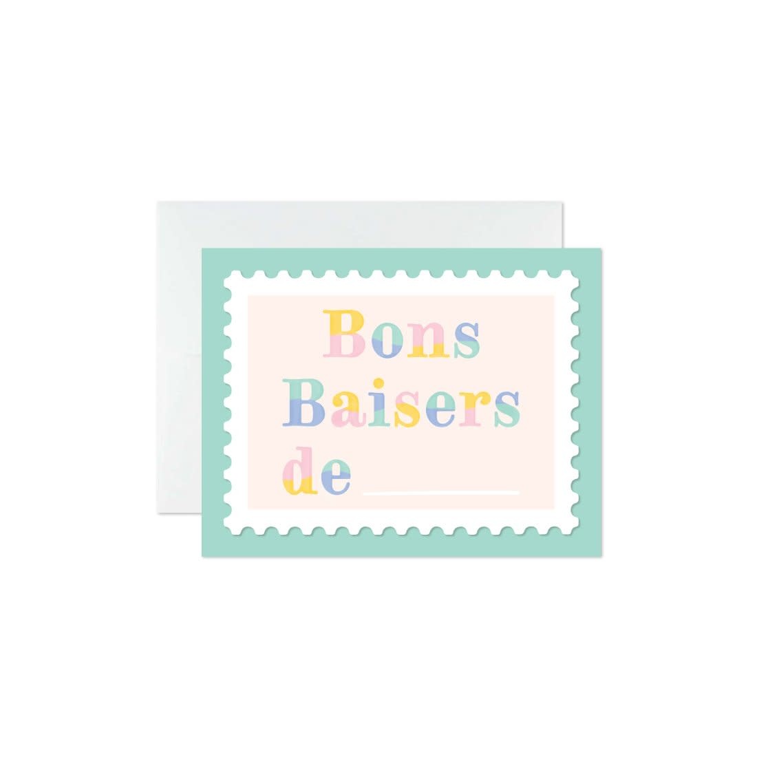 Greeting card - Bon baisers