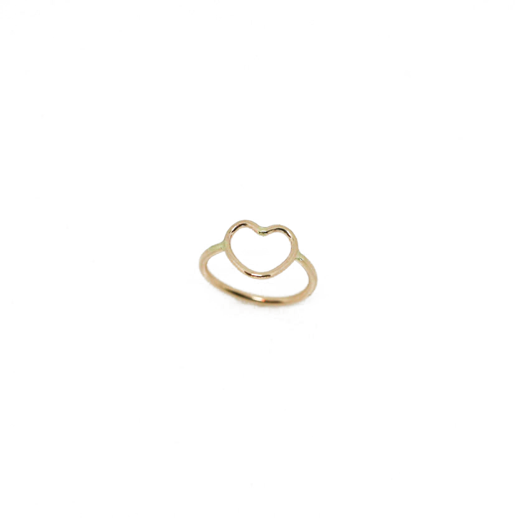 Bague Coeur or 14k