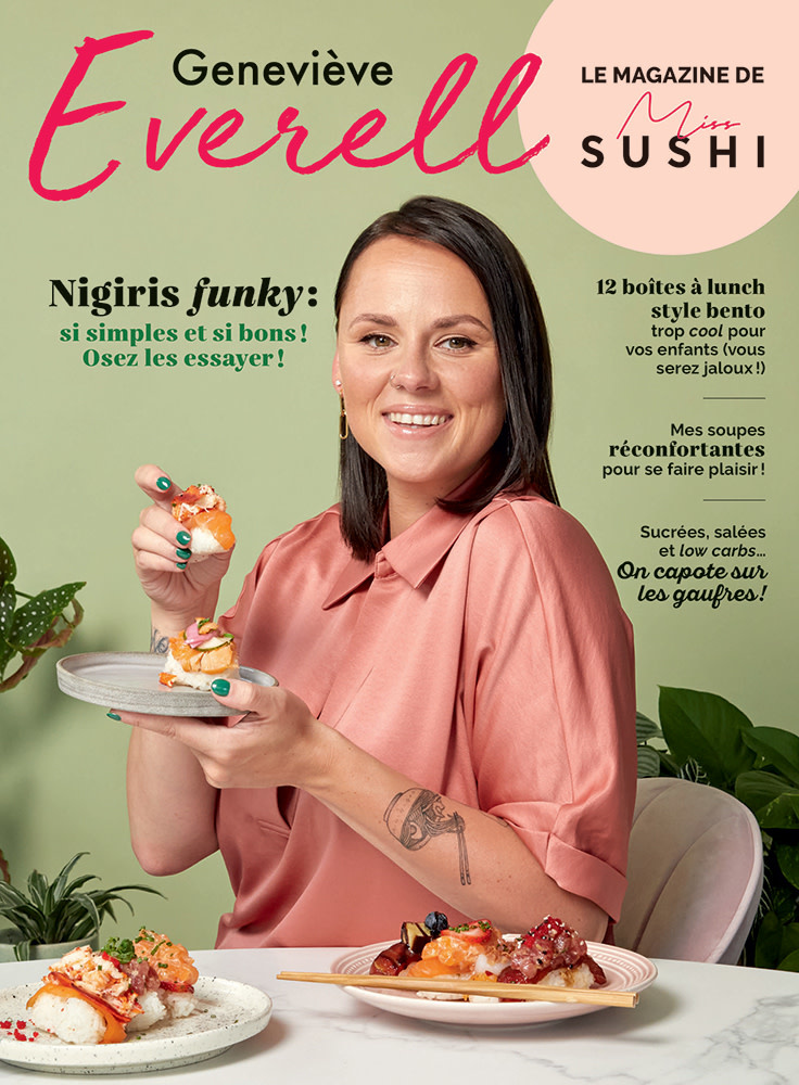 Geneviève Everell Miss Sushi -Magazine