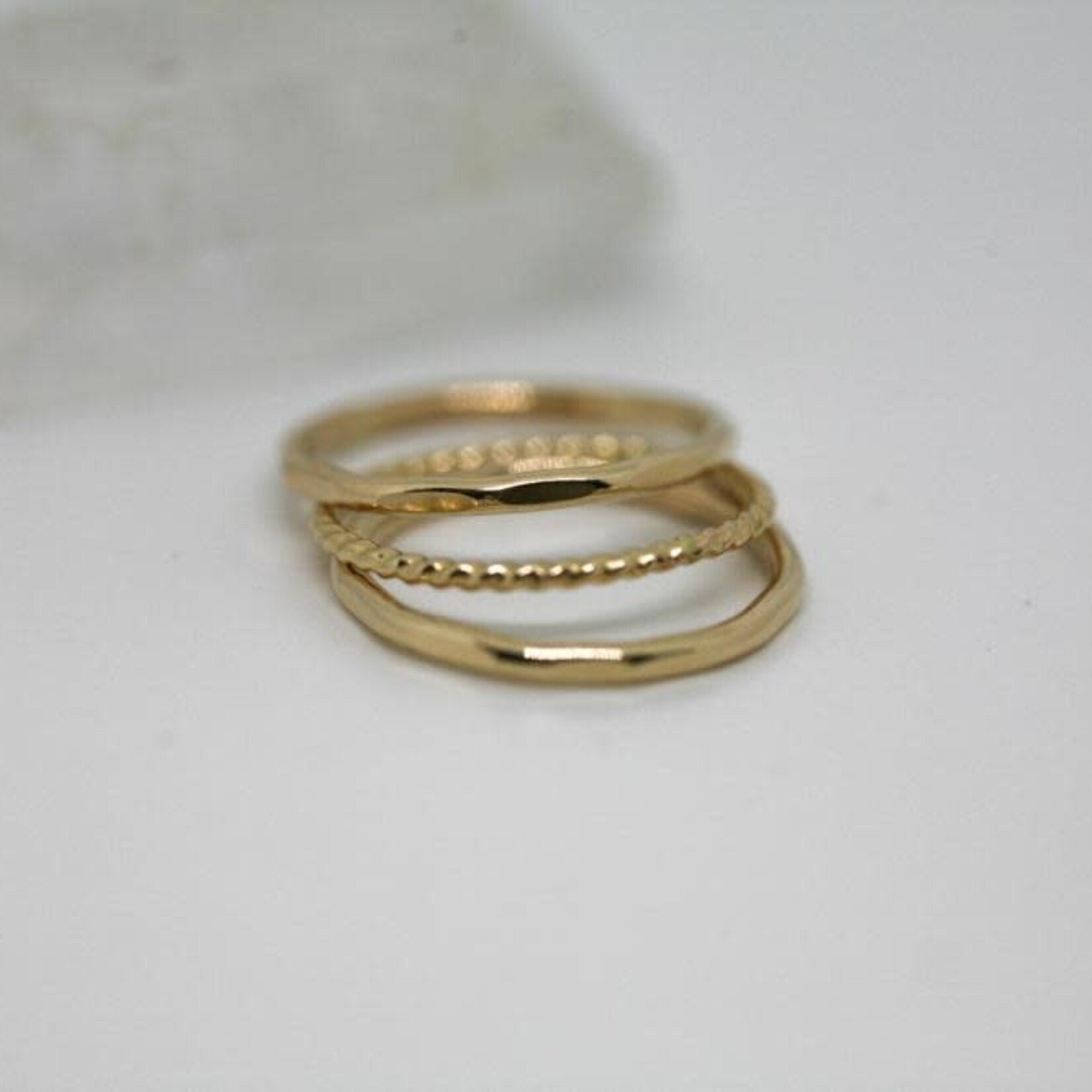 Gold Twisted Ring