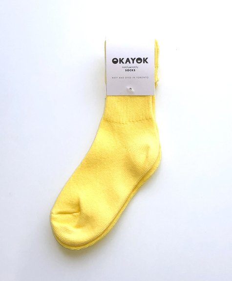 OKAYOK Socks Okay - Limoncello