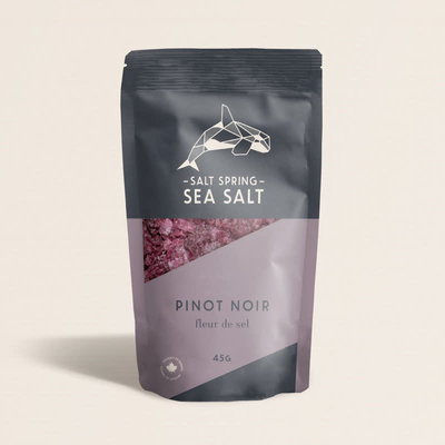 Sea Salt Spring Fleur de sel -  Pinot noir