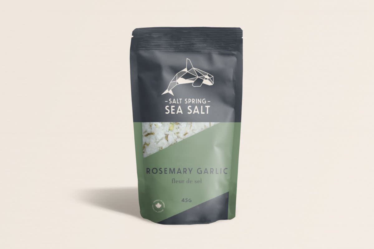 Fleur de sel -  Rosemary Garlic