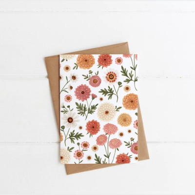 Joannie Houle Card - Chrysanthemum