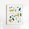Marie-Lise Print - Leopards in the jungle