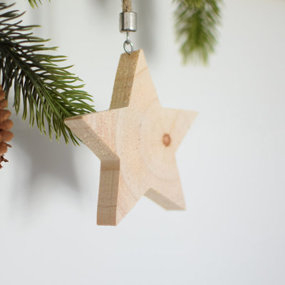 Nostalgia Ornament -  Wooden Star