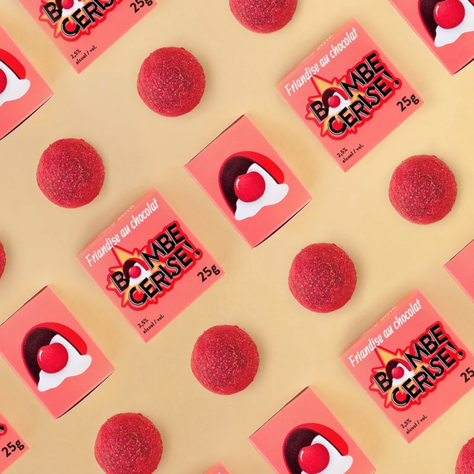 Chocolat - Bombe Cerise