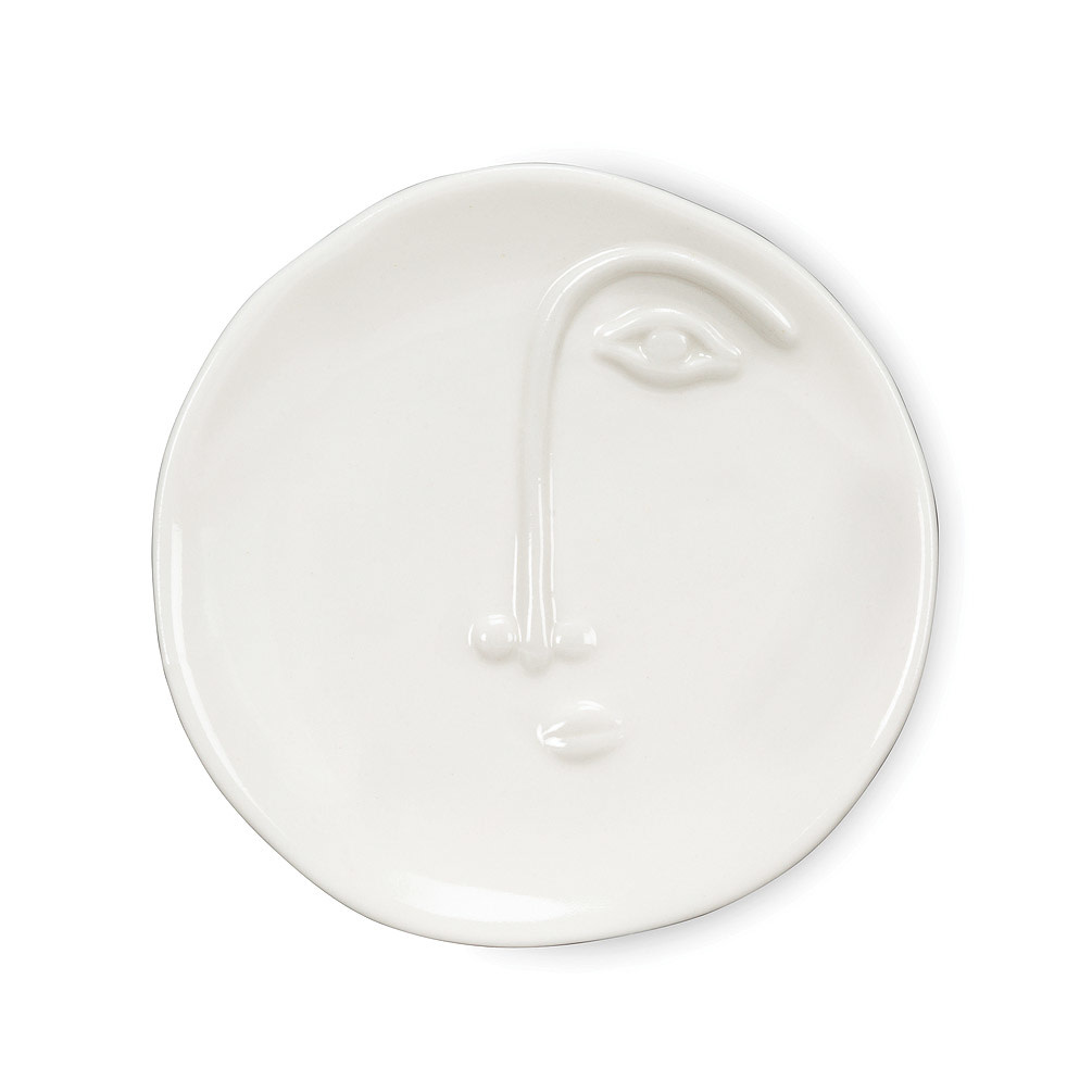 Abbott Small Embossed Face Plate (round)