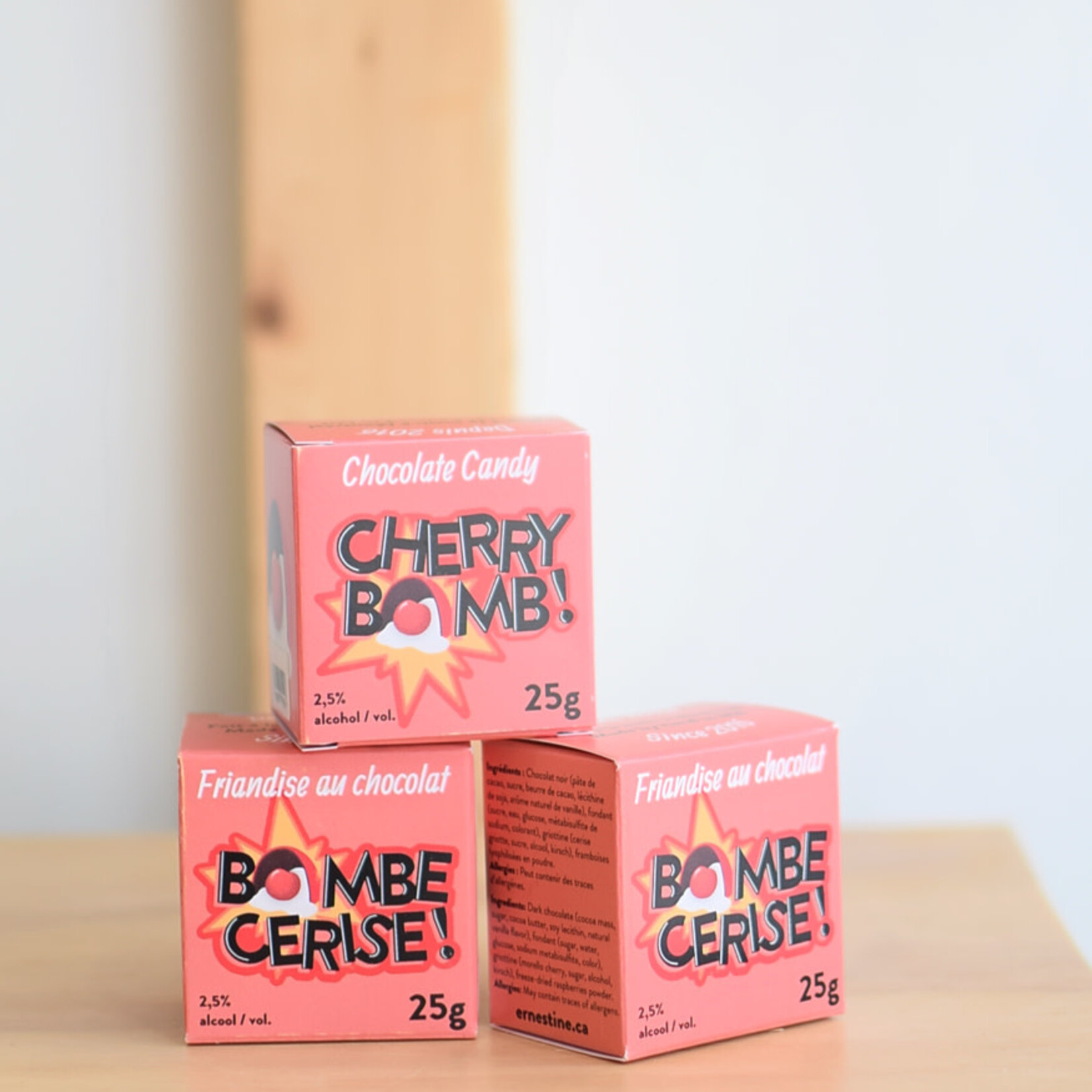 Chocolat - Bombe Cerise