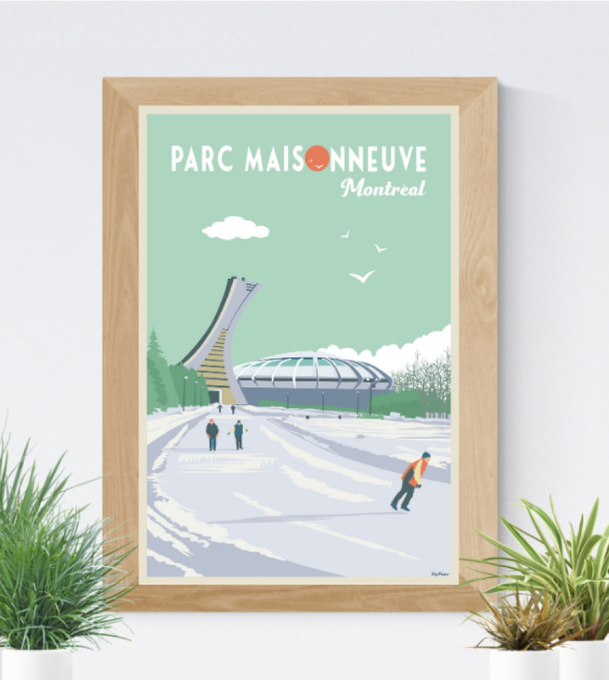 Affiche - Parc Maisonneuve