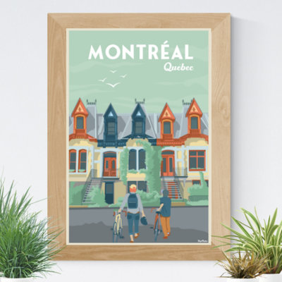 Trip Poster Affiche - Montréal