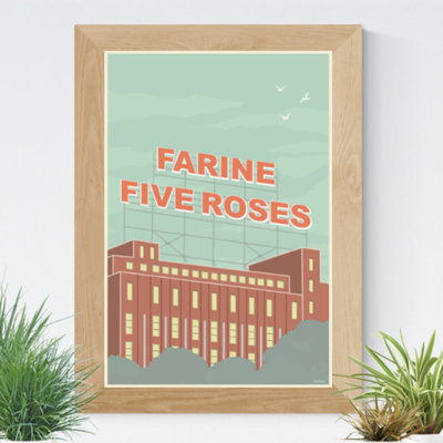 Trip Poster Affiche - Farines Five Roses