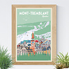 Trip Poster Affiche - Mont-Tremblant