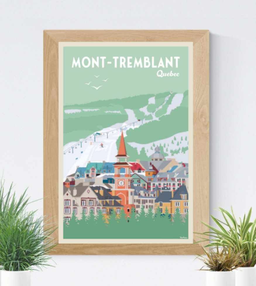 Affiche - Mont-Tremblant