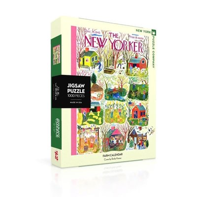 New York Puzzle Company Puzzle -  Farm Calendar