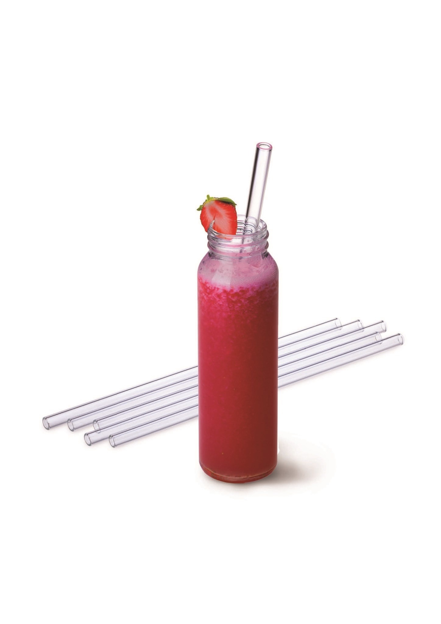 Straight Glass straw