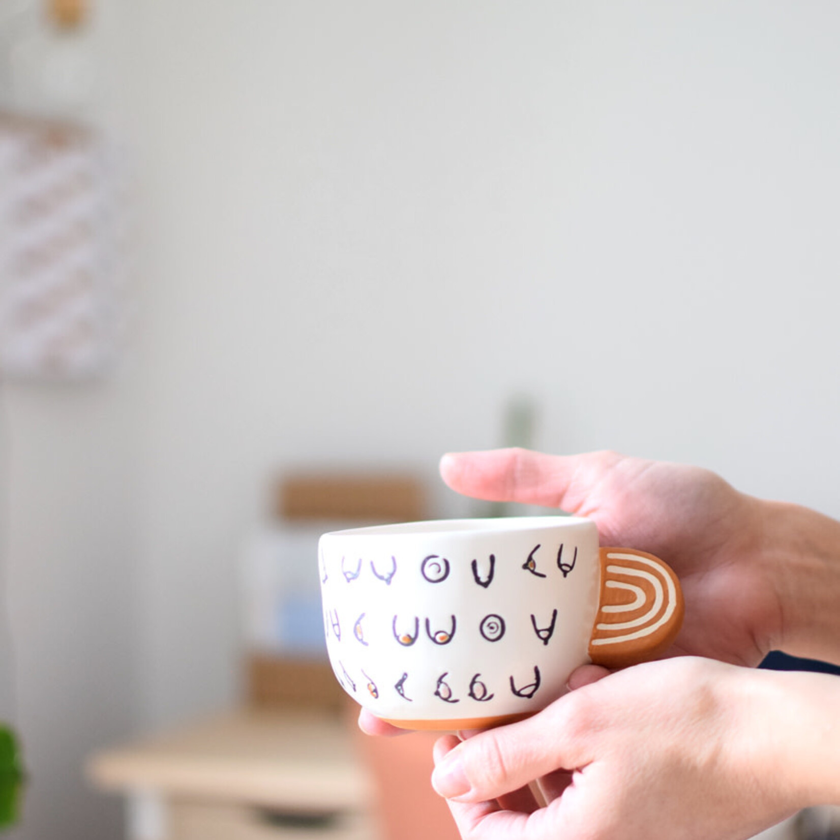 Tasse Hieroglyph (seins)