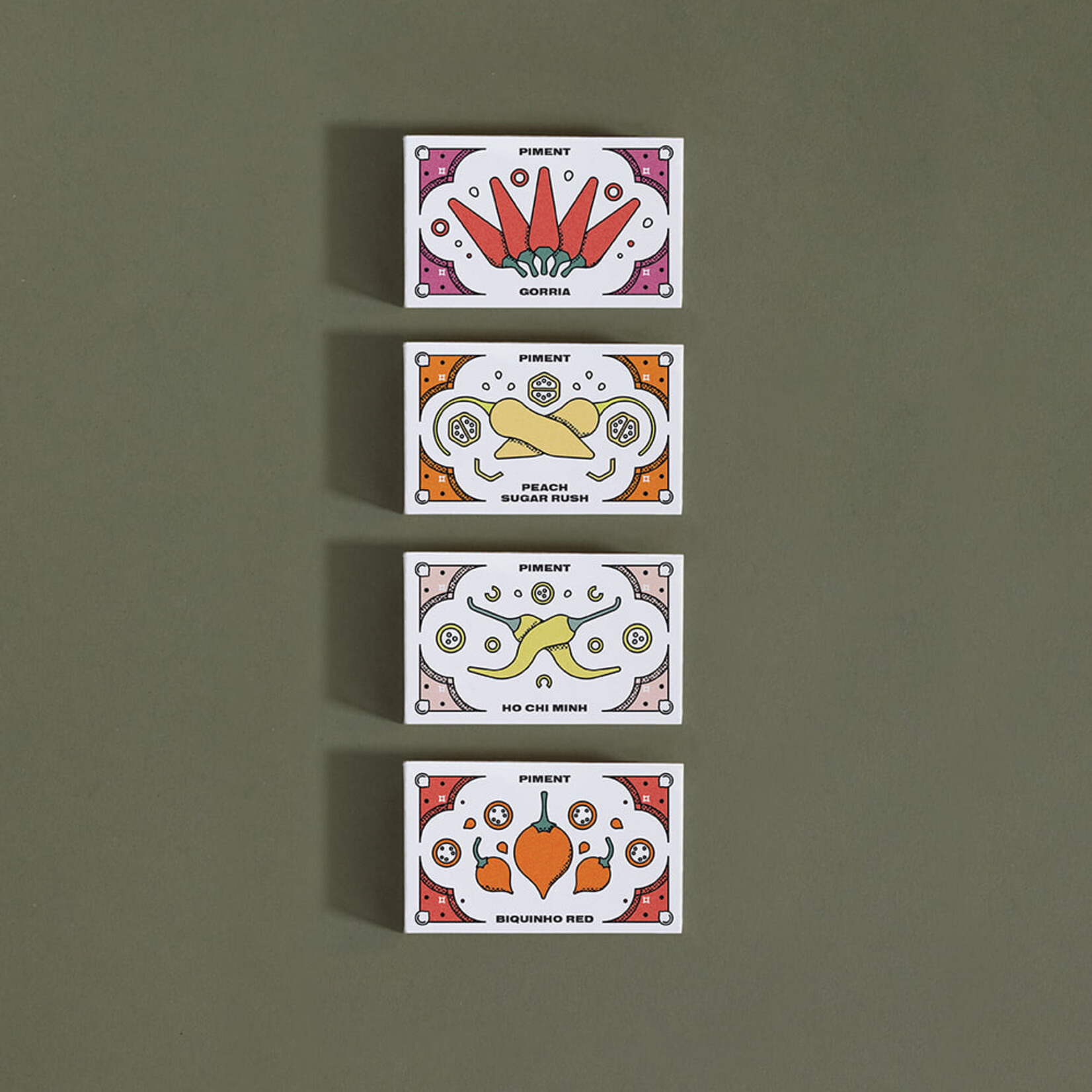 Coffret de semences – Collection de piments
