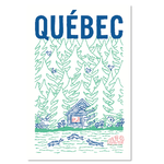 Carte - Cabane au Québec