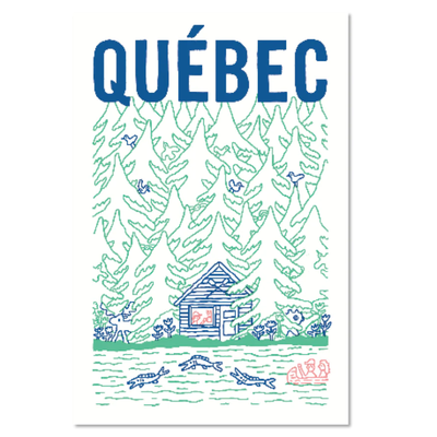 Carte - Cabane au Québec