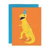 Paperole Greeting Card - Dinosaur