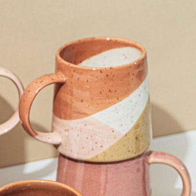 Indaba Sunrise Mug - Terracotta
